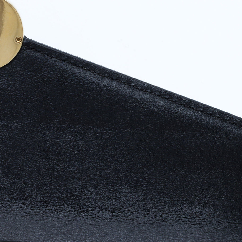 Fendi FF Embossed Calfskin F is Fendi Continental Wallet (SHF-vPL2iW)