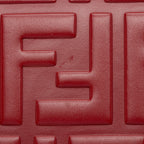 Fendi FF Embossed Calfskin Kan I Small Shoulder Bag (SHF-flp0Jj)