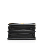 Fendi FF Embossed Calfskin Kan I Small Shoulder Bag (SHF-V5TTUT)