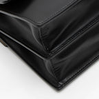Fendi FF Embossed Calfskin Kan I Small Shoulder Bag (SHF-V5TTUT)