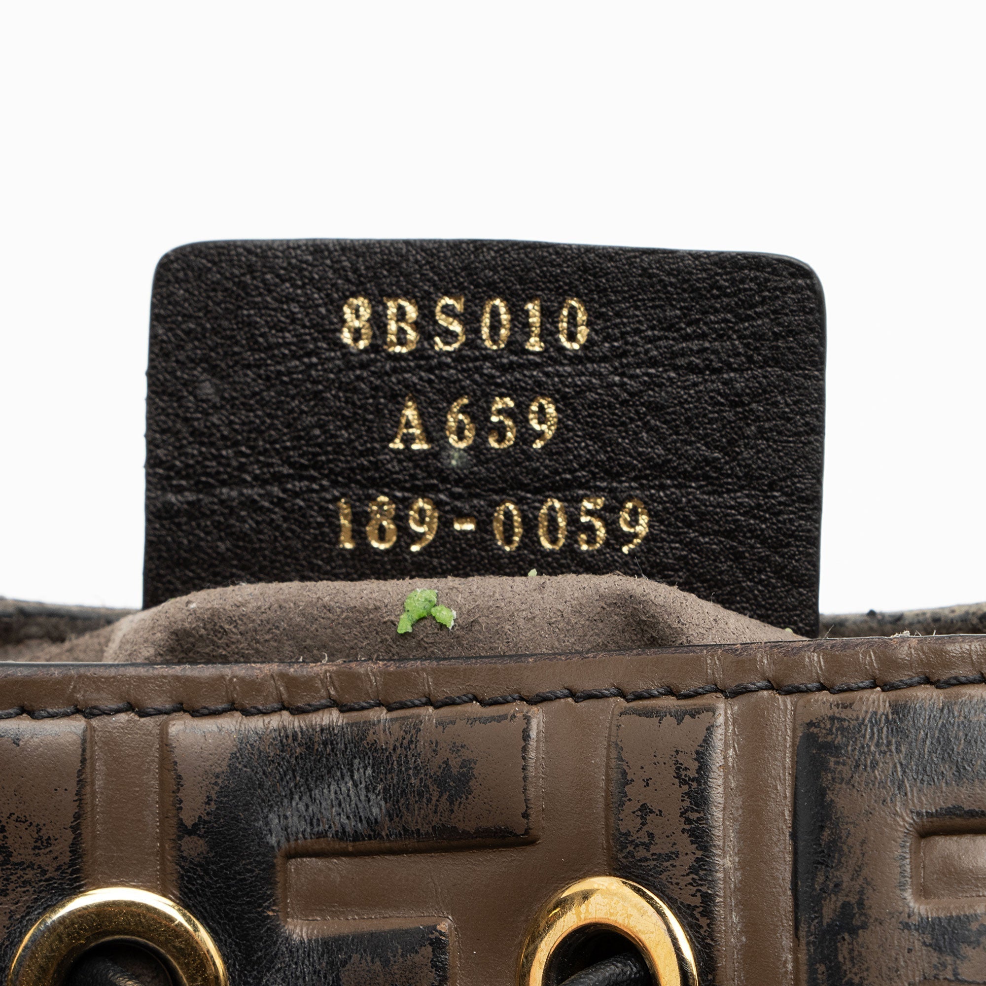 Fendi FF Embossed Calfskin Mon Tresor Mini Bucket Bag - FINAL SALE (SHF-kHTP1s)