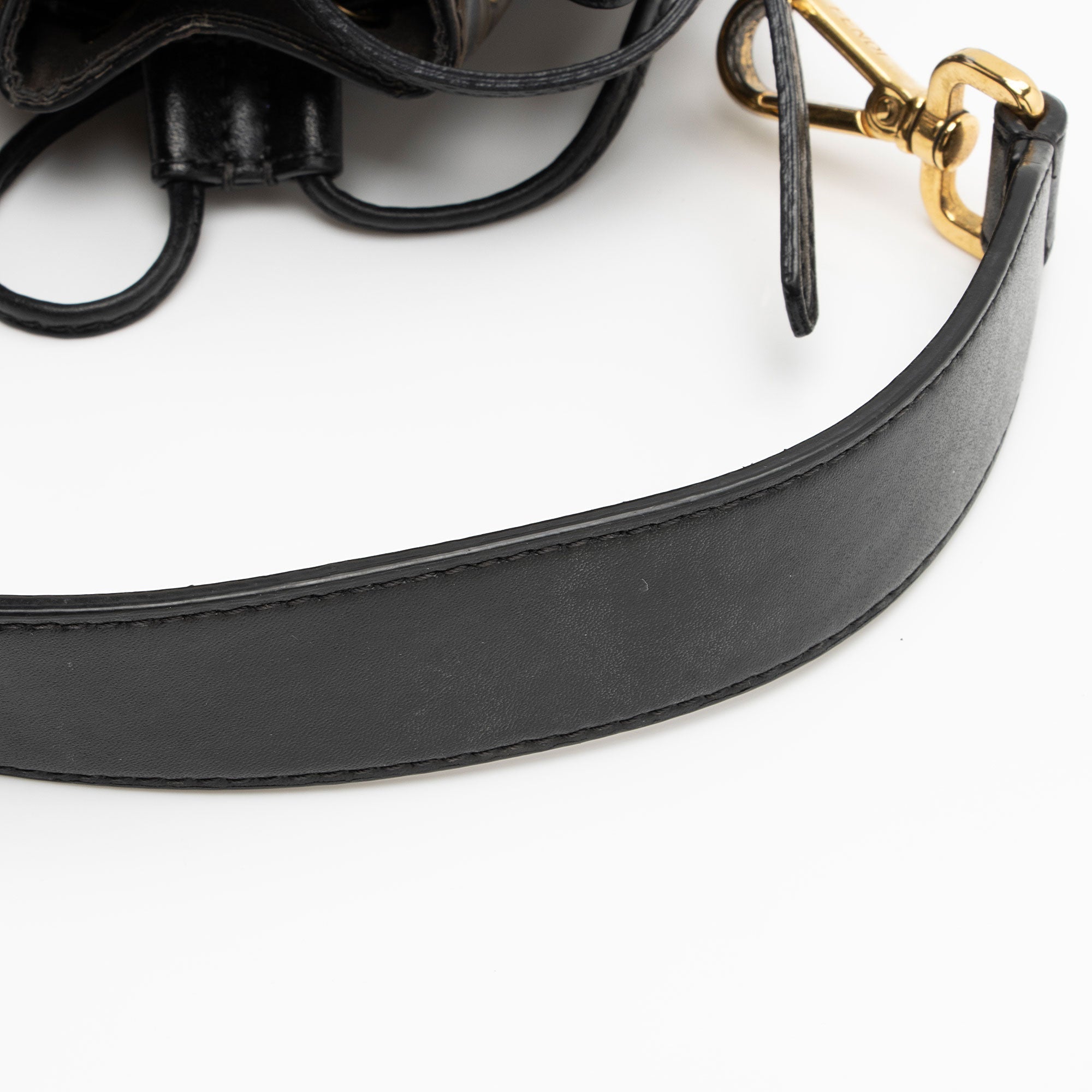 Fendi FF Embossed Calfskin Mon Tresor Mini Bucket Bag - FINAL SALE (SHF-kHTP1s)