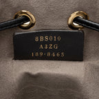 Fendi FF Embossed Calfskin Mon Tresor Mini Bucket Bag (SHF-18974)