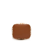 Fendi FF Embossed Calfskin Mon Tresor Mini Bucket Bag (SHF-ubOHeg)