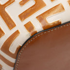 Fendi FF Embossed Calfskin Mon Tresor Mini Bucket Bag (SHF-ubOHeg)