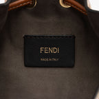 Fendi FF Embossed Calfskin Mon Tresor Mini Bucket Bag (SHF-ubOHeg)