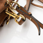 Fendi FF Embossed Calfskin Mon Tresor Mini Bucket Bag (SHF-E3Olct)
