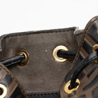 Fendi FF Embossed Calfskin Mon Tresor Mini Bucket Bag (SHF-ci9vp1)
