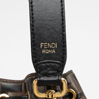 Fendi FF Embossed Calfskin Mon Tresor Mini Bucket Bag (SHF-ci9vp1)
