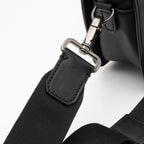 Fendi FF Embossed Calfskin St. Zucca Messenger (SHF-QOa4iu)
