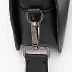 Fendi FF Embossed Calfskin St. Zucca Messenger (SHF-QOa4iu)