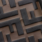 Fendi FF Embossed Leather F is Fendi Continental Wallet (SHF-WjgAL8)