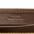 Fendi FF Embossed Leather F is Fendi Continental Wallet (SHF-WjgAL8)