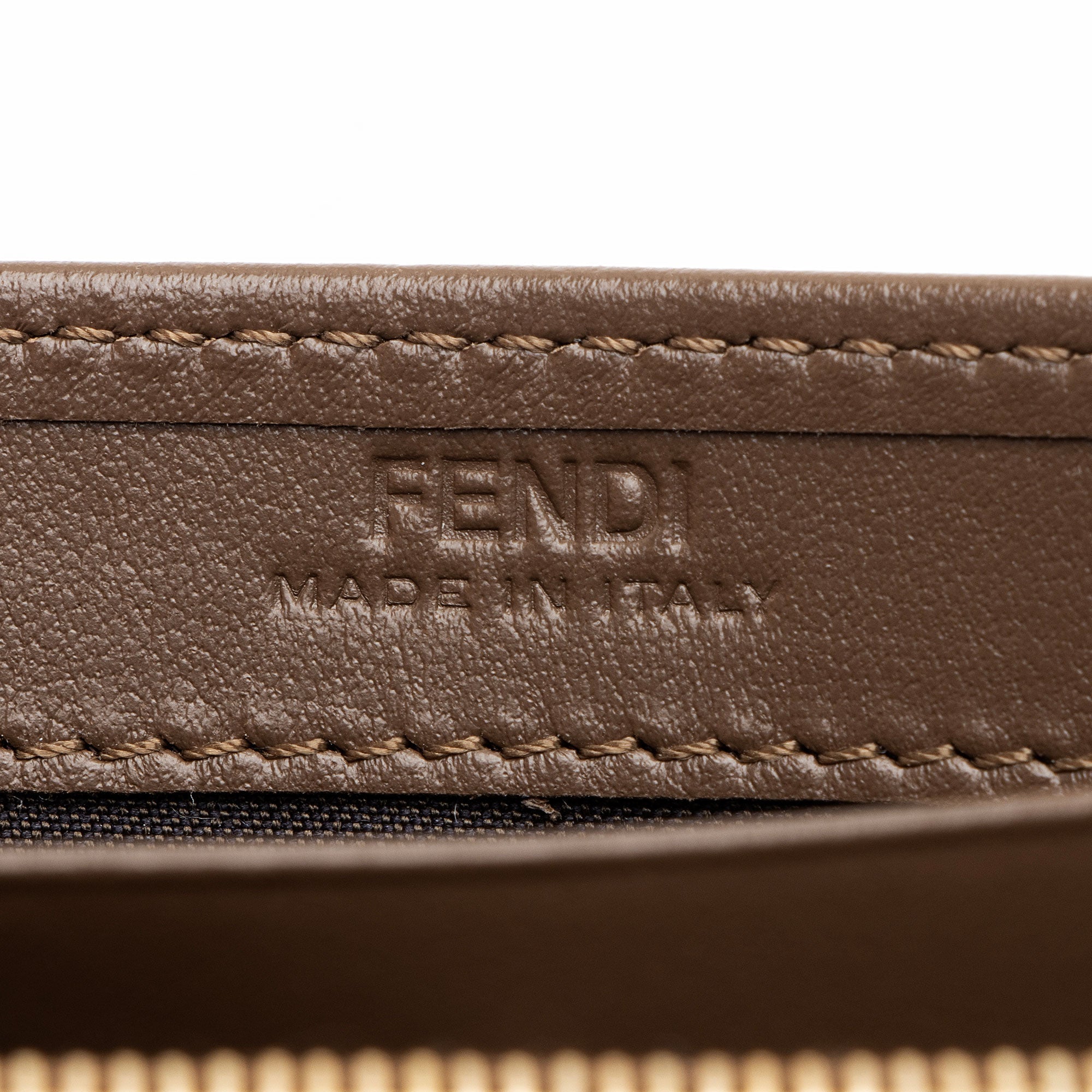 Fendi FF Embossed Leather F is Fendi Continental Wallet (SHF-WjgAL8)