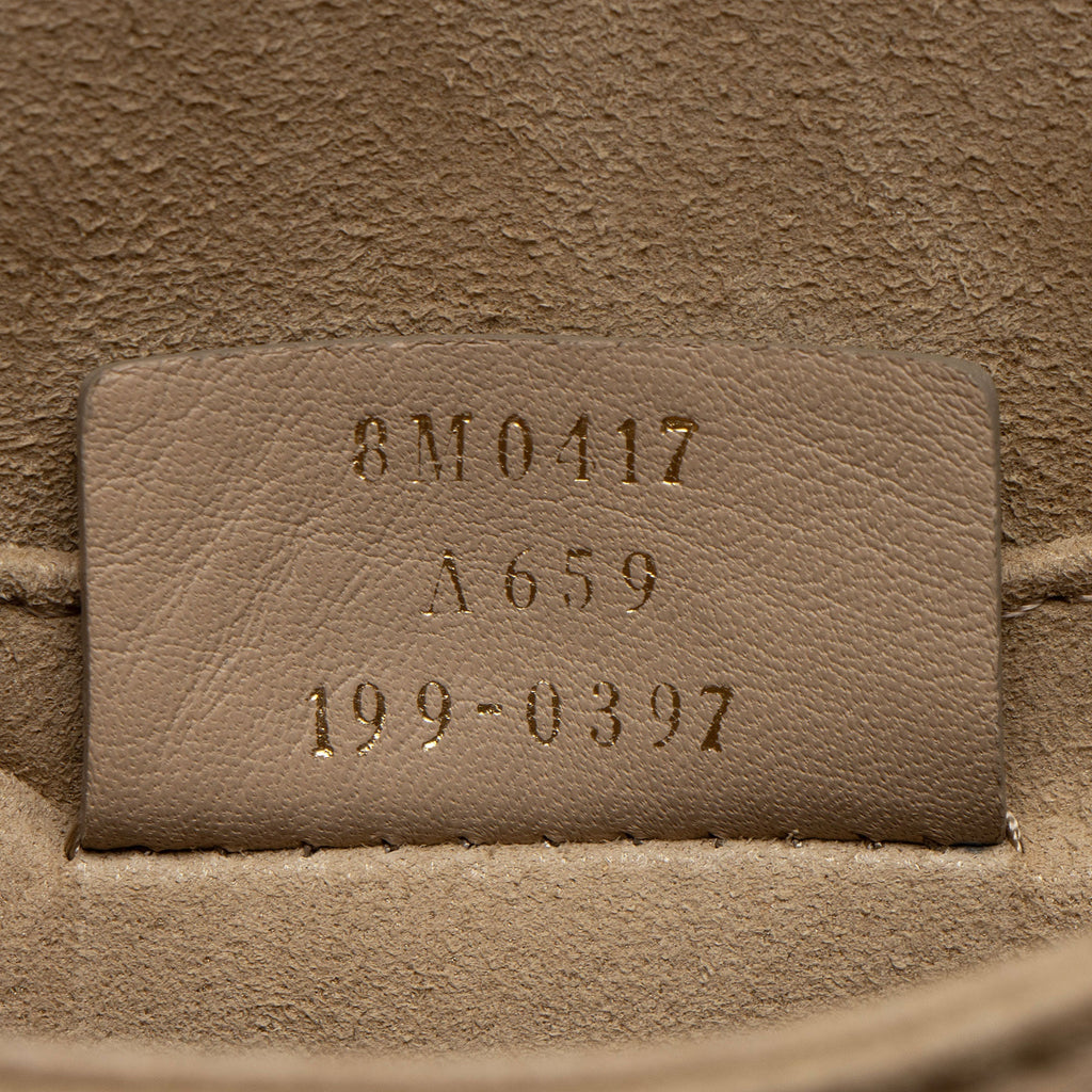 Fendi FF Embossed Kan U Small Shoulder Bag (SHF-ZyKjEu)