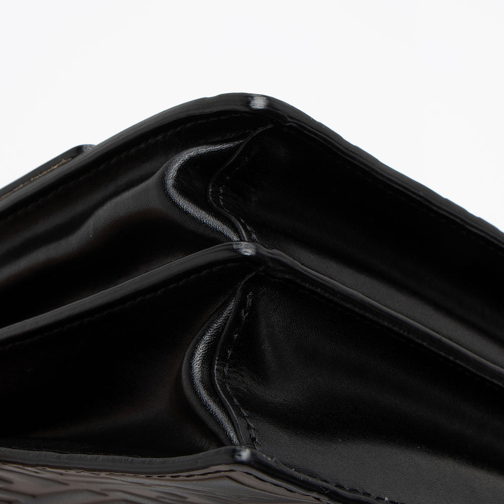 Fendi FF Embossed Kan U Small Shoulder Bag (SHF-ZyKjEu)