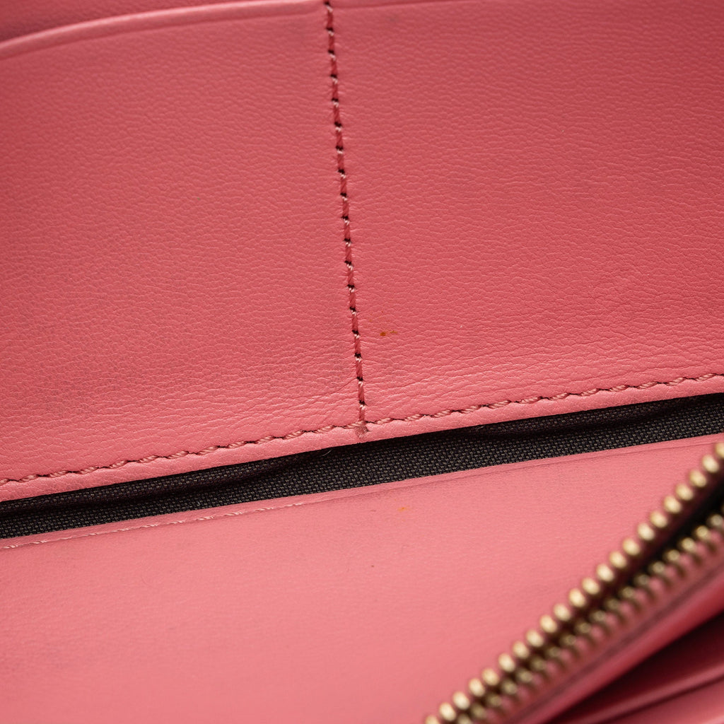 Fendi FF Embossed Calfskin Continental Wallet (SHF-NFEUfq)
