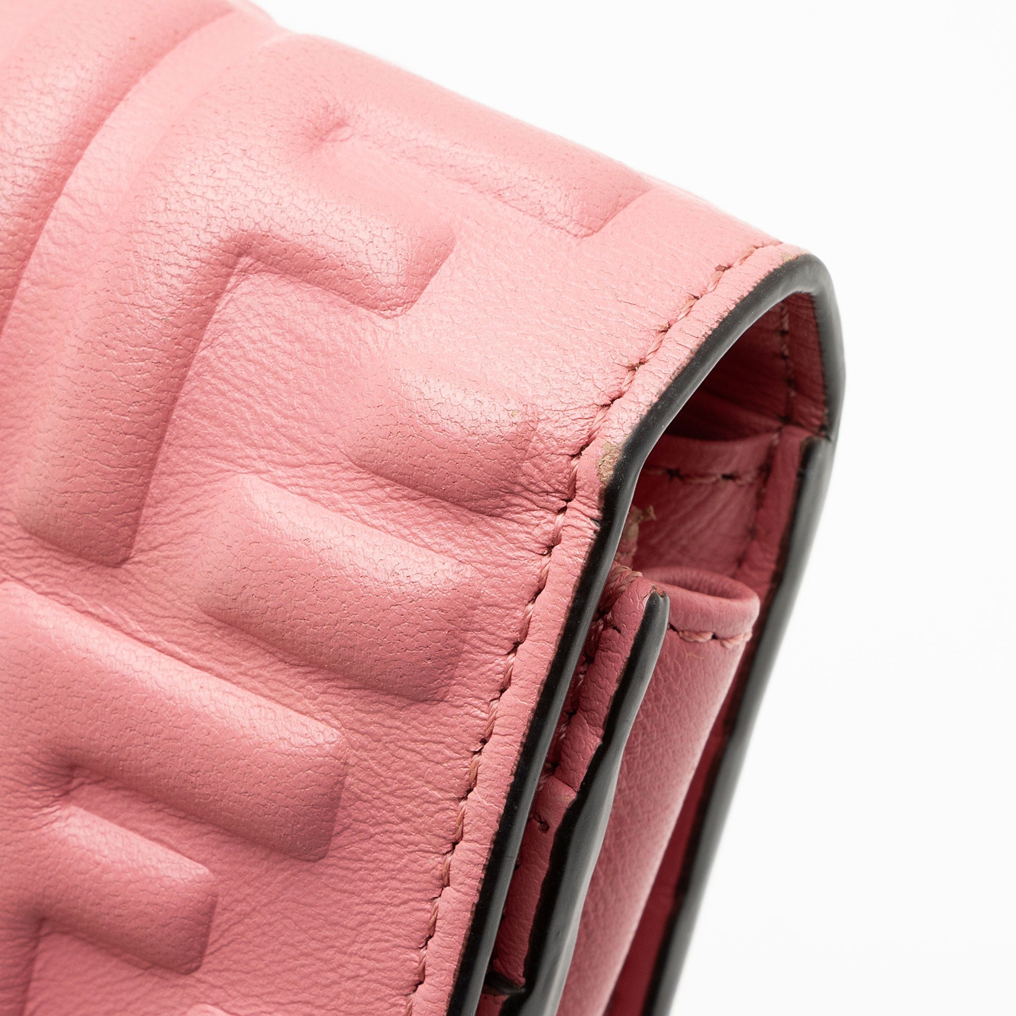 Fendi FF Embossed Calfskin Continental Wallet (SHF-NFEUfq)
