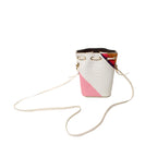 Fendi FF Embossed Striped Mini Mon Tresor Bucket Bag (SHG-ryQxMo)