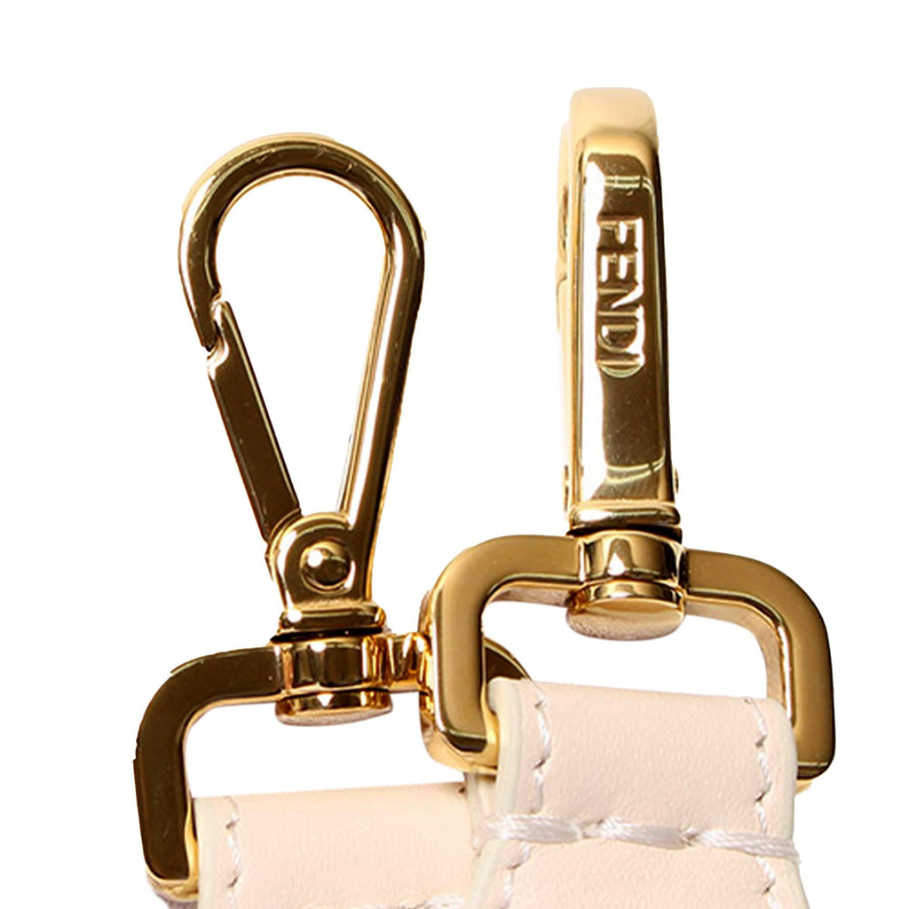 Fendi FF Embossed Striped Mini Mon Tresor Bucket Bag (SHG-ryQxMo)