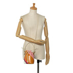 Fendi FF Embossed Striped Mini Mon Tresor Bucket Bag (SHG-JrQugA)