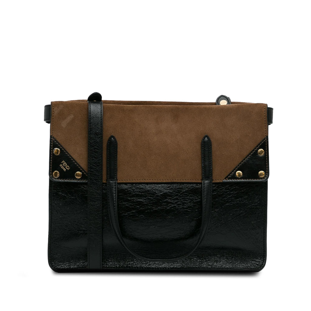 Fendi FF Flip Satchel (SHG-HyLxzT)