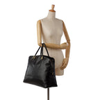 Fendi FF Leather Tote (SHG-37490)