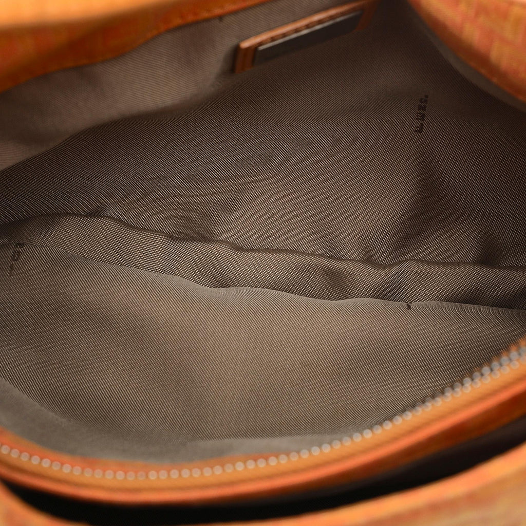 Fendi FF Lock Zucchino Shoulder Bag (SHG-TGp0Gh)