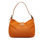 Fendi FF Lock Zucchino Shoulder Bag (SHG-3Xnkeo)