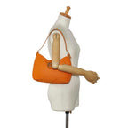 Fendi FF Lock Zucchino Shoulder Bag (SHG-3Xnkeo)