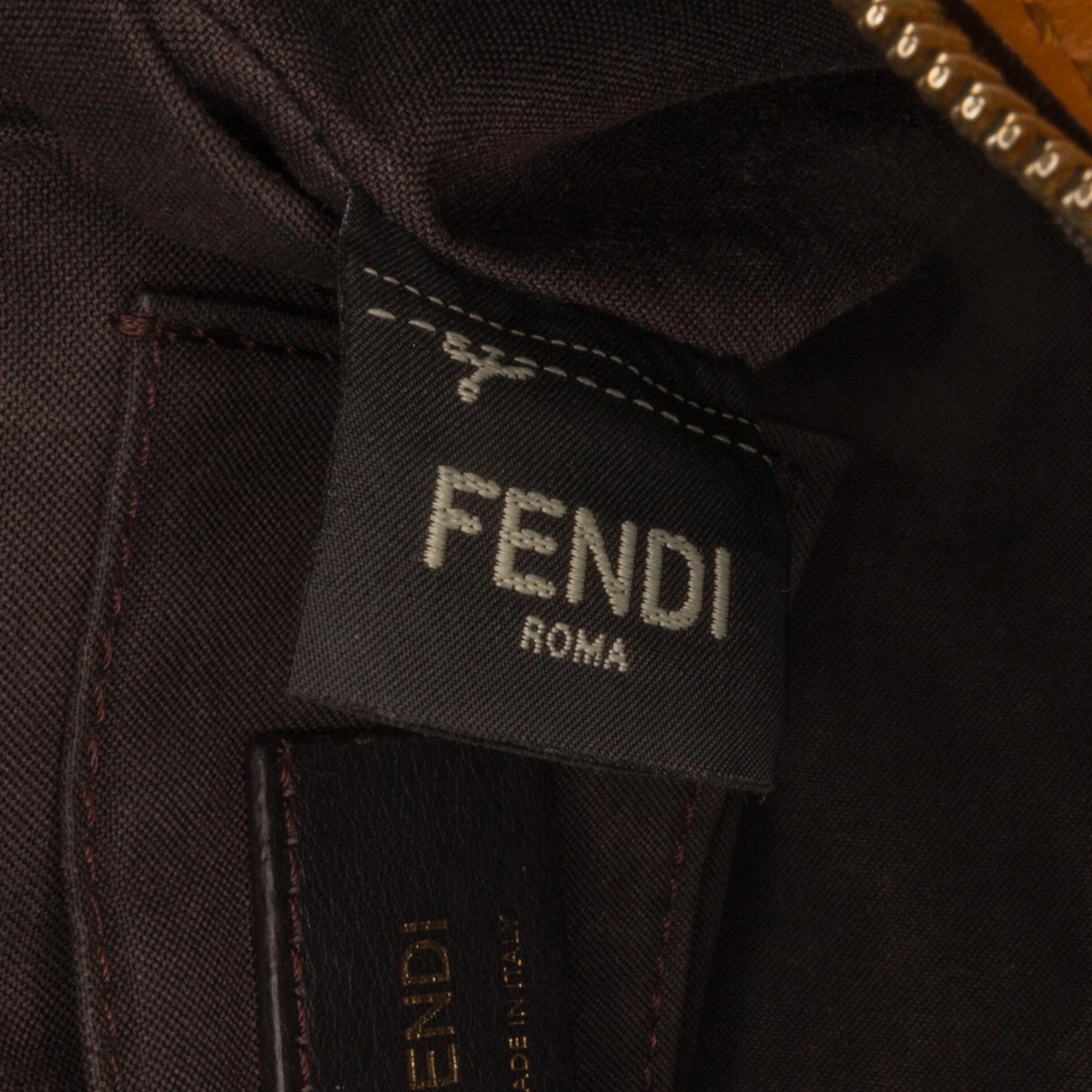 Fendi FF Logo Zucca Crossbody Bag (SHG-Ht5sKO)