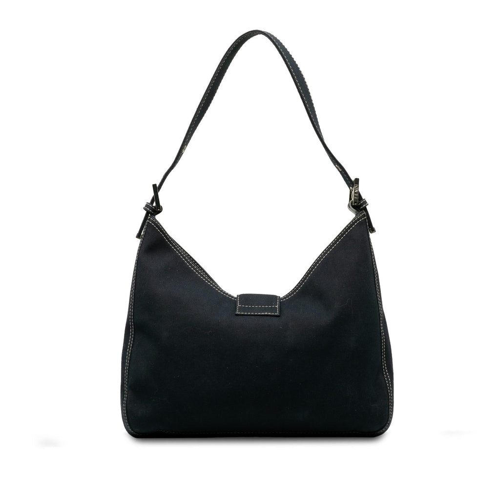 Fendi FF Marble Logo Shoulder Bag (SHG-tLjBT6)