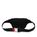 Fendi FF Neoprene Vitello Grace Perforated Pocket Belt Bag (SHG-LkWlOh)