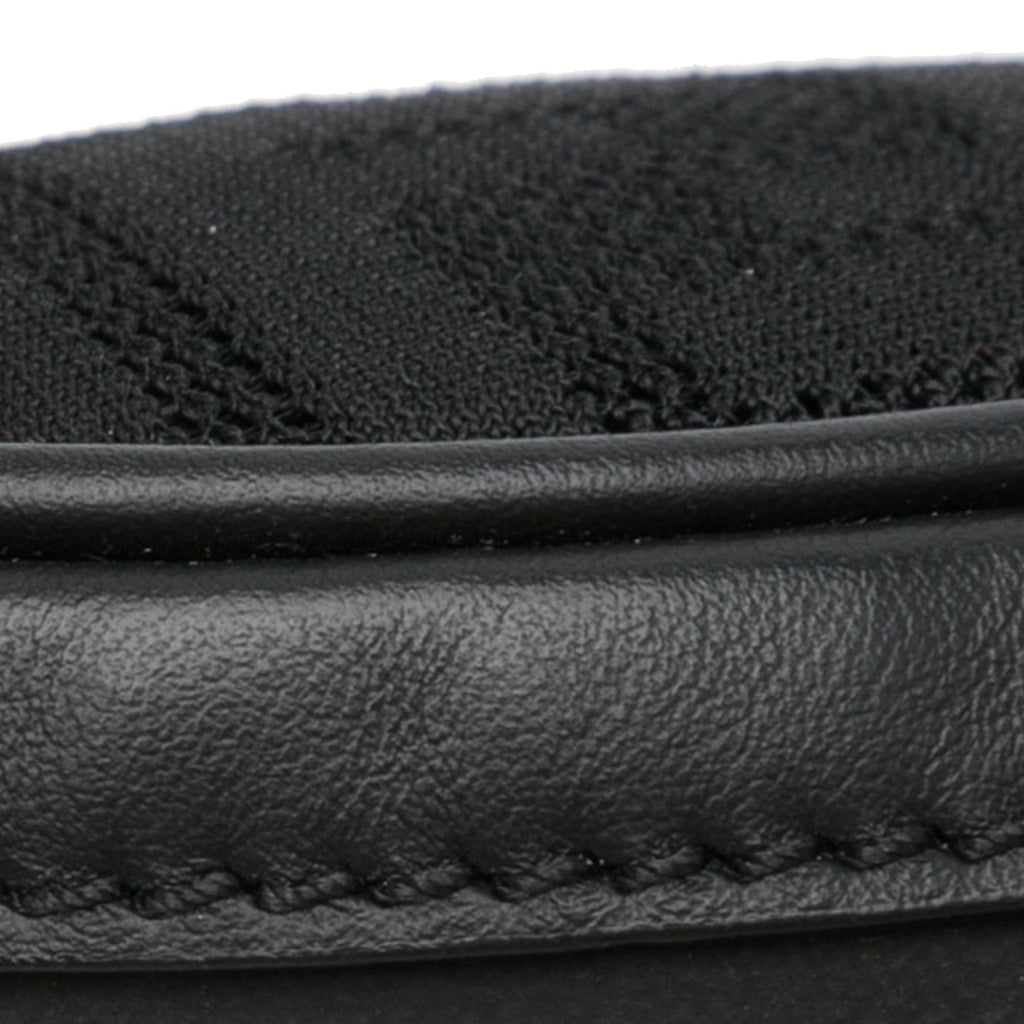 Fendi FF Neoprene Vitello Grace Perforated Pocket Belt Bag (SHG-LkWlOh)