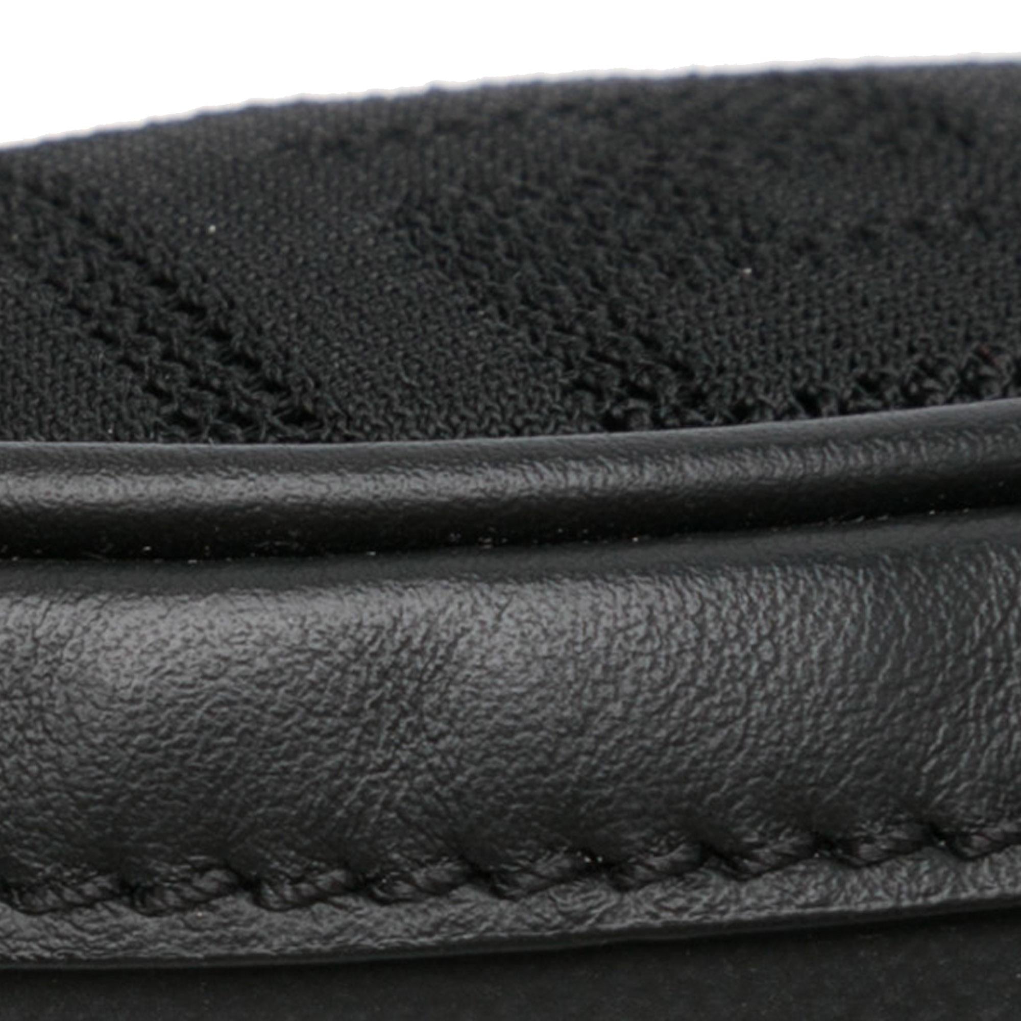Fendi FF Neoprene Vitello Grace Perforated Pocket Belt Bag (SHG-LkWlOh)