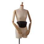 Fendi FF Neoprene Vitello Grace Perforated Pocket Belt Bag (SHG-LkWlOh)
