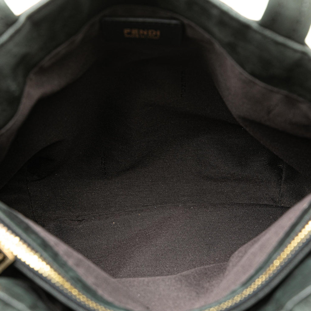 Fendi FF Nubuck Chains Tote (SHG-VW1jCB)