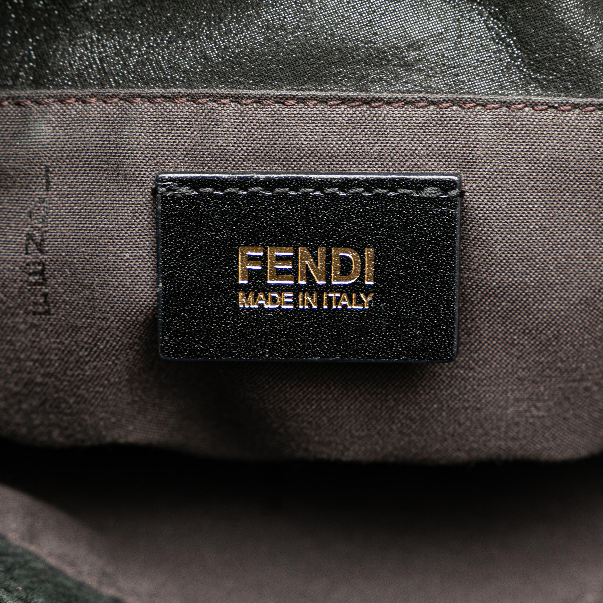 Fendi FF Nubuck Chains Tote (SHG-VW1jCB)