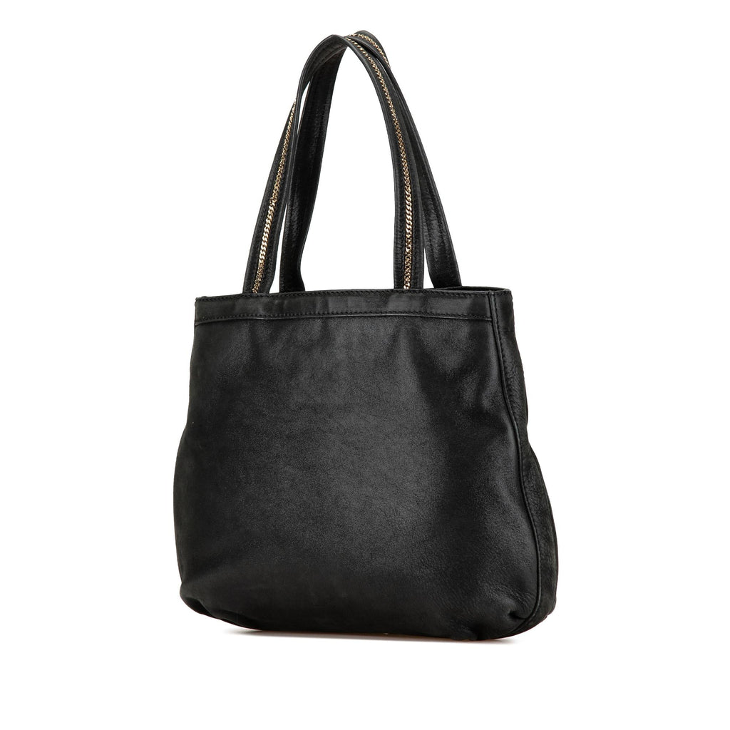Fendi FF Nubuck Chains Tote (SHG-VW1jCB)