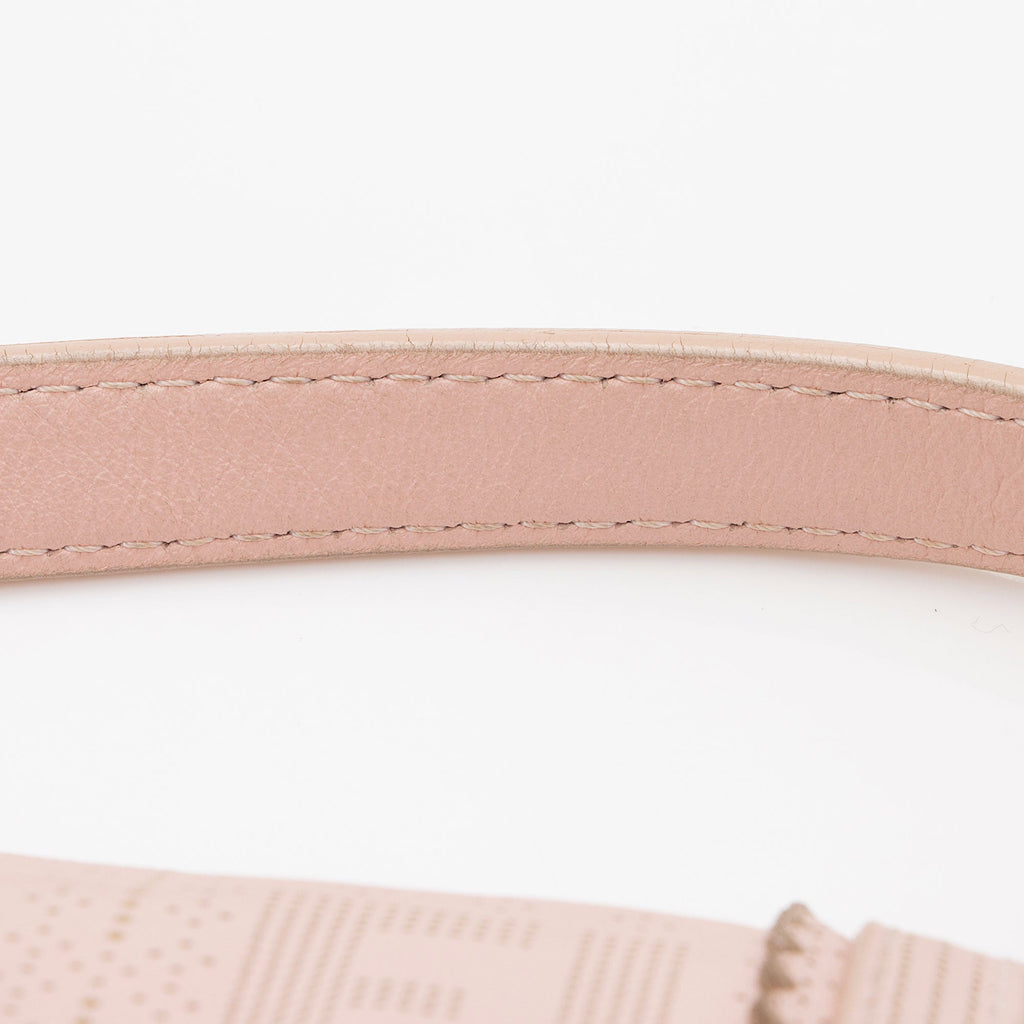 Fendi FF Perforated Leather Chef Mini Flap Bag (SHF-OTJSCU)