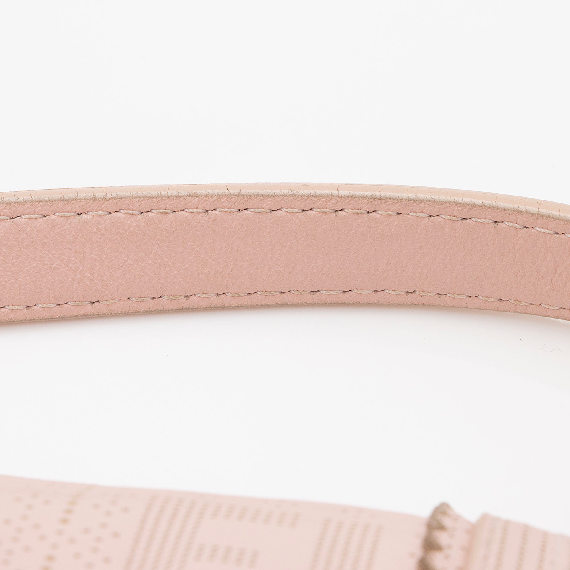 Fendi FF Perforated Leather Chef Mini Flap Bag (SHF-OTJSCU)