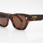 Fendi FF Roma Square Sunglasses (SHF-0jH8kT)