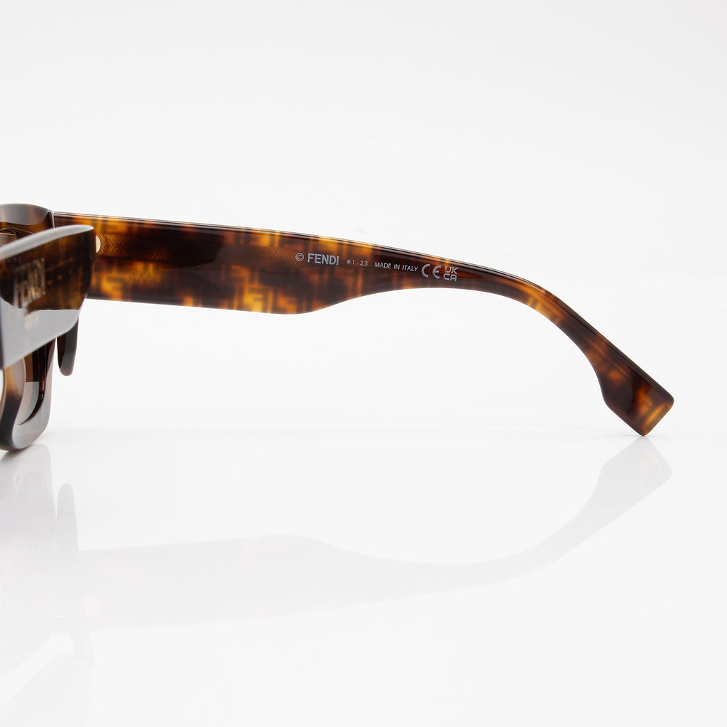 Fendi FF Roma Square Sunglasses (SHF-0jH8kT)