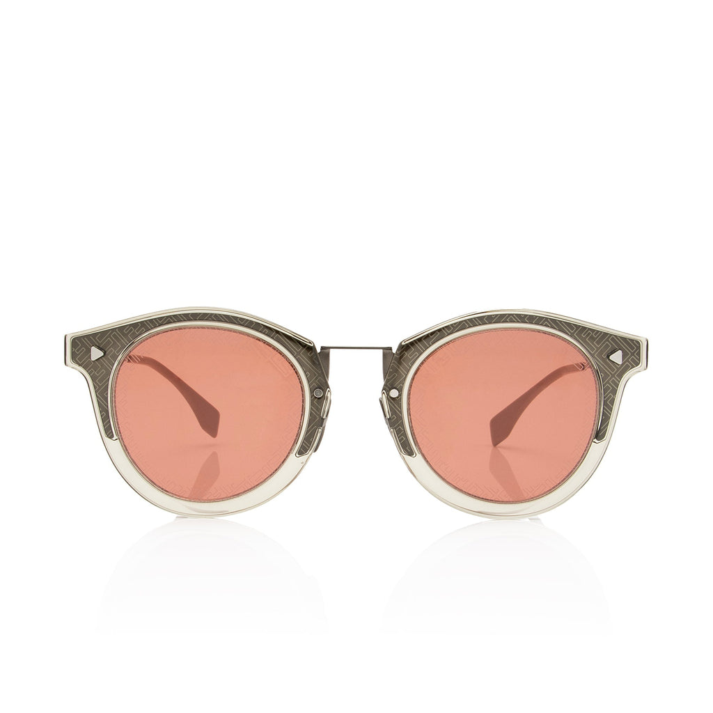 Fendi FF Round Sunglasses (SHF-2Gndbw)