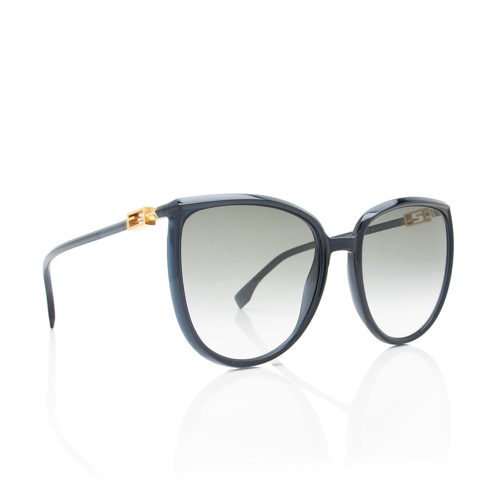 Fendi FF Round Sunglasses (SHF-6awTyC)