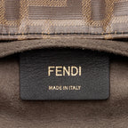 Fendi FF Spalmati 1974 Double F Mini Shoulder Bag (SHF-CKdmaW)