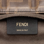 Fendi FF Spalmati 1974 Double F Mini Shoulder Bag (SHF-CKdmaW)