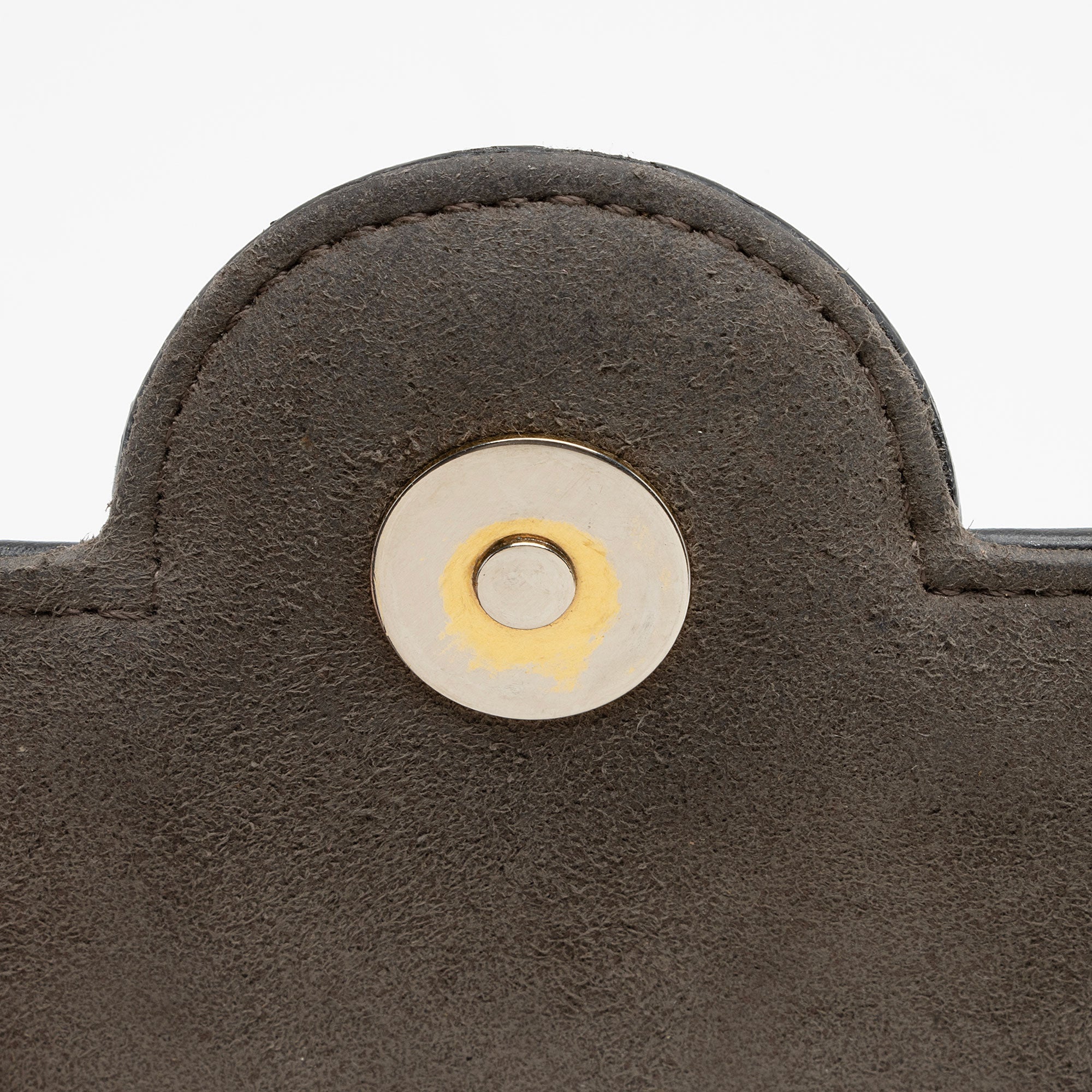Fendi FF Spalmati 1974 Double F Mini Shoulder Bag (SHF-dtq1XP)