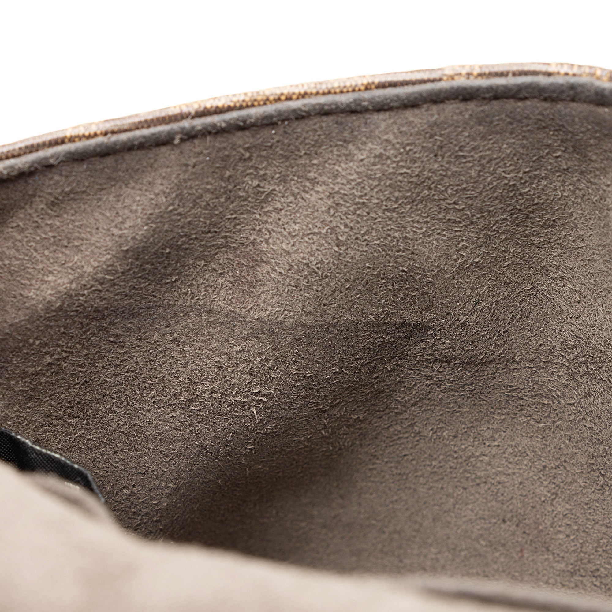 Fendi FF Spalmati 1974 Double F Mini Shoulder Bag (SHF-dtq1XP)