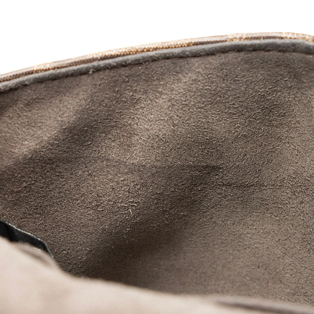 Fendi FF Spalmati 1974 Double F Mini Shoulder Bag (SHF-dtq1XP)
